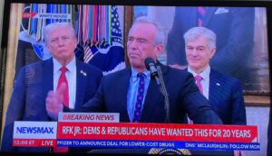 PHOTO RFK Jr Not Enjoying Talking About Trump's Agenda If We're Being Honest