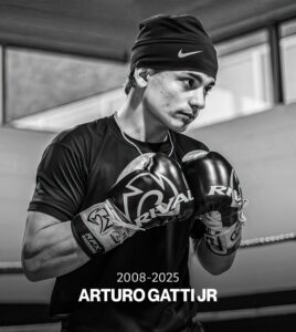 PHOTO RIP Arturo Gatti Jr 2008-2025 RIP
