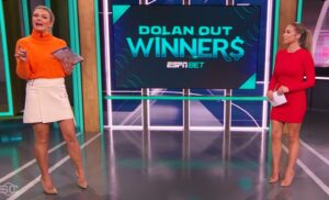 PHOTO Shae Cornette And Erin Kate Dolan's Legs Took Over Sportscenter For One Episode