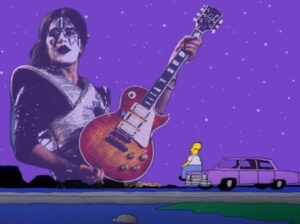 PHOTO The Simpson's Saying Goodbye To Ace Frehley