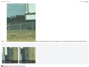 PHOTO 6 Foot 3 Inch Male That Looks Like Lane Kiffin Got Off Private Plane In Baton Rouge At Noon