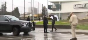 PHOTO Crime Scene Tape Outside Laney College After John Beam Was Shot