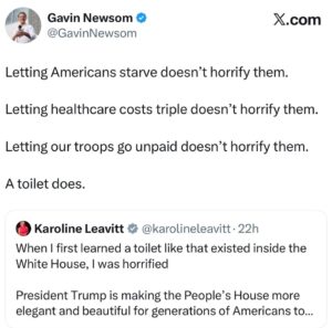 PHOTO Gavin Newsom BRUTALLY Humiliates Karoline Leavitt In One Tweet