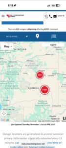 PHOTO Half The State Of Wyoming Lost Power At Once