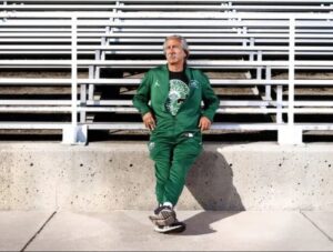 PHOTO John Beam Out In The Football Stands One Last Time Before He Was Shot