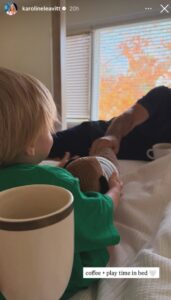 PHOTO Karoline Leavitt Crops Out Husband’s Face From Instagram Post