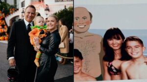 PHOTO Karoline Leavitt Tried To Airbrush Her Hubby's Face In Halloween Pic But George Costanza Did It Better