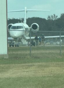 PHOTO Of Private Plane Carrying Lane Kiffin's Family Landed In Baton Rouge Louisiana