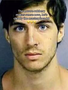 PHOTO Of The DNA One Of The Louvre Robbers Left Behind