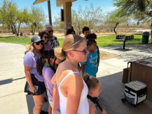 PHOTO Of The Memorial For Christopher Scholtes' Daughter Parker