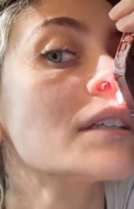 PHOTO Paris Jackson Showing Off Her Perforated Septum