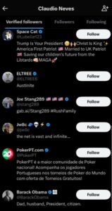 PHOTO Barack Obama Was Following Claudio Neves Valente On Twitter