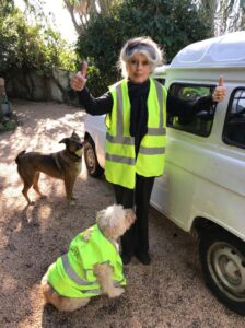 PHOTO Brigitte Bardot Lending Her Support To The Yellow Vets In 2018