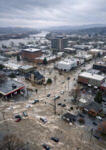 PHOTO Gavin Newsom's Dam Removal Flooded Redding CA