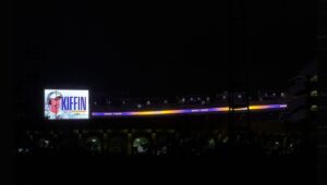 PHOTO Lights Are Still On At 1 AM At Tiger Stadium In Baton Rouge To Welcome Head Coach Lane Kiffin To Town