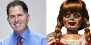 PHOTO Michael Dell's Face Looking Like A Clown Doll Fresh Out Of The Box