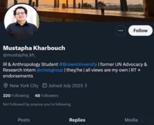 PHOTO Mustapha Kharbouch's Twitter Profile