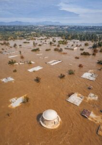 PHOTO Neighborhoods In Redding California Drenched By Water