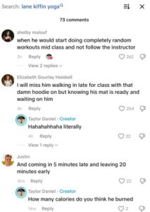 PHOTO Ole Miss Girls Loved Hot Yoga With Lane Kiffin