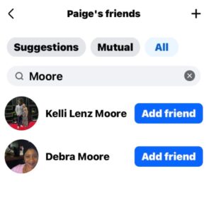 PHOTO Paige Shiver Is Friends With Two Of Sherrone Moore's Family Members