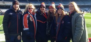 PHOTO Paige Shiver With Her Whole Family Standing On Solider Field