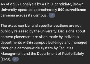 PHOTO Proof Brown University Has 800 Surveillance Cameras On Campus
