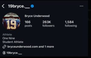 PHOTO QB Bryce Underwood Took Michigan Out Of His IG Bio