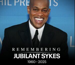 PHOTO RIP Jubilant Sykes 1960-2025
