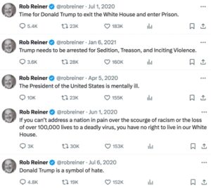 PHOTO Rob Reiner Calling Donald Trump Mentally Ill