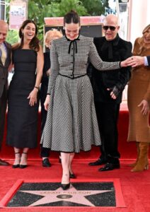 PHOTO Sarah Paulson Walking On Her Walk Of Fame Star In Hollywood