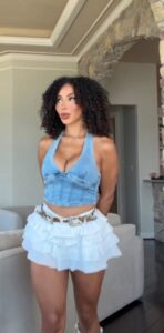 PHOTO Sherrone Moore Really Enjoys The Short Skirts Mia Sorety Wears