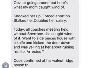 PHOTO Two Cop Cars Posted Outside Sherrone Moore's Walnut Ridge House In Ann Arbor