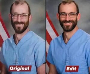 PHOTO AI Alteration Of Alex Pretti's Appearance Is Very Funny