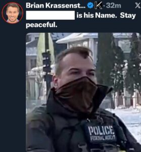 PHOTO Brian Krassenstein Doxxed The ICE Agent Jonathan Ross