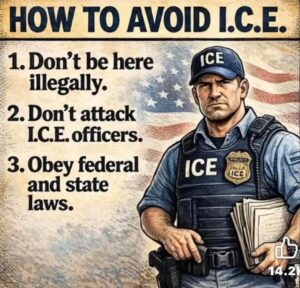 PHOTO How To Avoid ICE