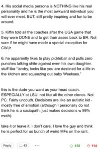 PHOTO Lane Kiffin Talks Shit To His Own Daughter While Playing Pickleball