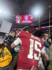 PHOTO Mark Fletcher Jr Sought Out Fernando Mendoza To Congratulate Him
