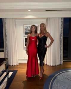 PHOTO Tiger Woods' Girlfriend Vanessa Trump In A Black Dress