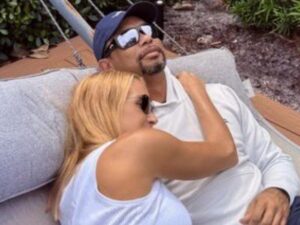PHOTO Tiger Woods Taking A Nap With Vanessa Trump