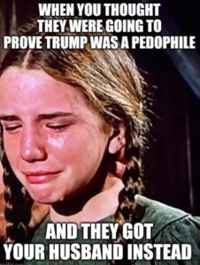 PHOTO You Thought They Were Going To Prove Trump Was A Pedophile And They Got Your Husband Instead