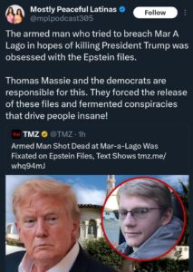 PHOTO Austin Tucker Martin Was Obsessed With The Epstein Files