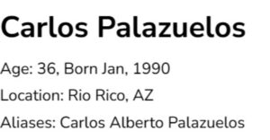 PHOTO Carlos Alberto Palazuelos Jr Is 36 Years Old And Was Born In 1990
