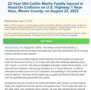 PHOTO Details On Car Accident That Killed Austin Tucker Martin's Sister