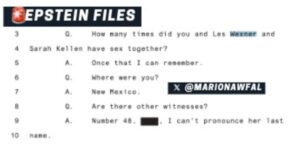 PHOTO Les Wexner Threesome With Giuffre And Sarah Kellen In New Mexico