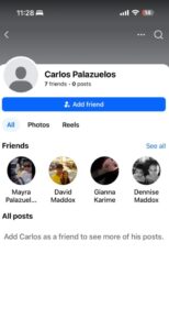 PHOTO Nancy Guthrie Kidnapping Suspect Carlos Alberto Palazuelos' Facebook Page