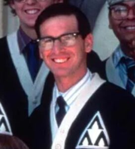 PHOTO Robert Carradine Wearing Tri-Lambs Logo