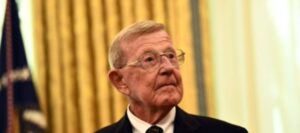 PHOTO Lou Holtz In The White House