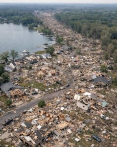 PHOTO Of Where 3 People Lost Their Lives In Union City Michigan Tornado