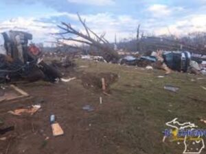 PHOTO The Damage To Property In Union City Michigan Is Hard To Imagine And Looks Horrible