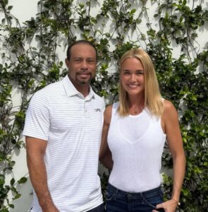 PHOTO Tiger Woods Makes Vanessa Trump Look Small